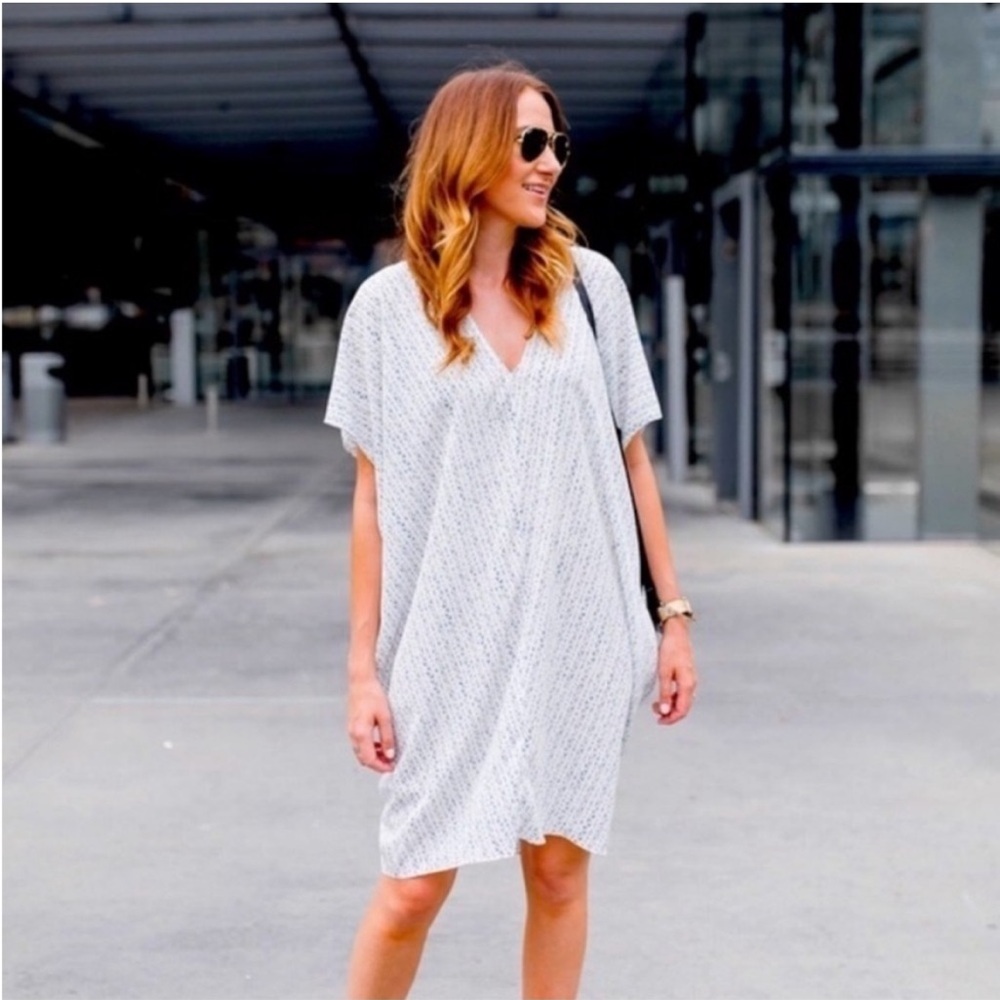 Hatch Slouch Dress Sweetheart Batik OS